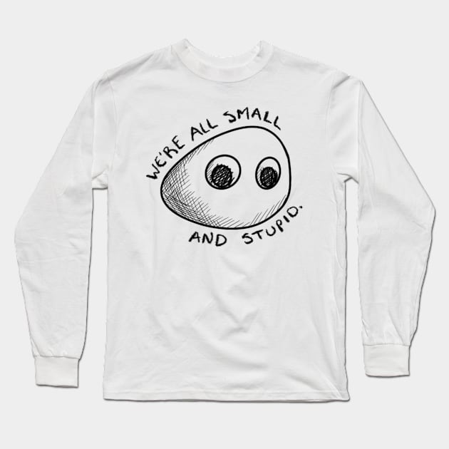 Everything Everywhere All At Once - Rock Long Sleeve T-Shirt by slugboyart